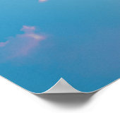 空のポスターにスピニング音楽スピーカー ポスター (角)