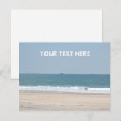 空のメッセージ – はがき (正面/裏面)