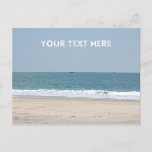 空のメッセージ – はがき (正面)