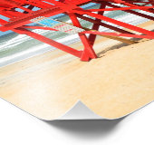 空のライフガードスタンド フォトプリント            (角)