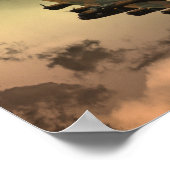 空のランカスター火災 ポスター (角)