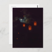 空のランタン ポストカード (正面/裏面)