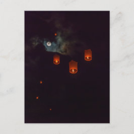 空のランタン ポストカード