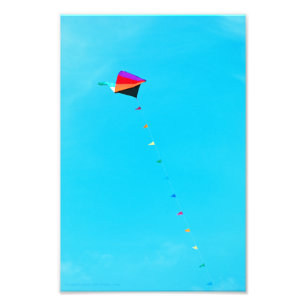 空の三角形 フォトプリント