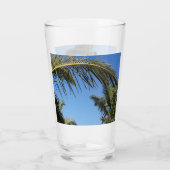 空の下で揺れるヤシ澄んの木 タンブラーグラス (裏面)