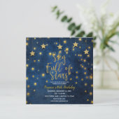 空の下の青い金ゴールドの夜は星々でいっぱい 招待状 (スタンド正面)