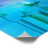 空の中の気化波イルカ ポスター (角)