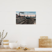 空の乾燥した波止場、海軍造船所 ポスター (キッチン)