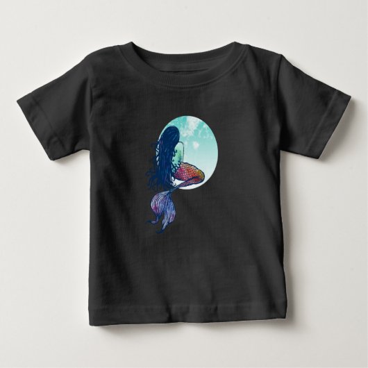 空の人魚 ベビーTシャツ (正面)
