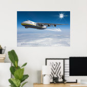 空の伝説:An-225 ムリヤ超高精細画質 ポスター (ホームオフィス)