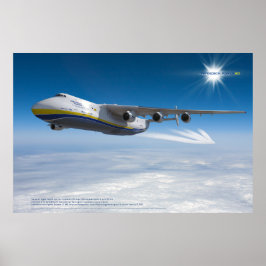 空の伝説:An-225 ムリヤ超高精細画質 ポスター