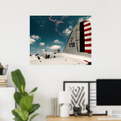 空の写真へ ポスター (ホームオフィス)