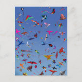 空の凧凧凧 ポストカード (正面)