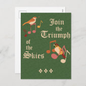 空の勝利に参加 シーズンポストカード (正面/裏面)