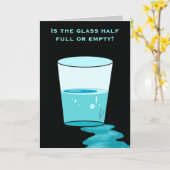 空の半分 カード (黄色い花)