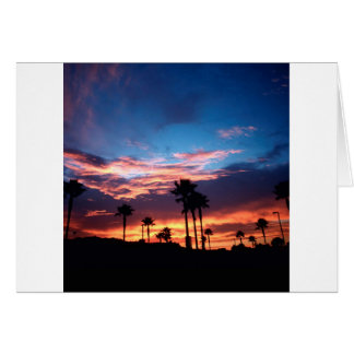 空の南カリフォルニア日没