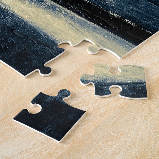 空の叫び ジグソーパズル (側面)