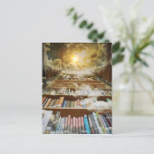 空の図書館 ポストカード (スタンド正面)