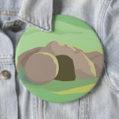 空の墓転が石遠くに!私は巨大だが 缶バッジ (インサイチュ)