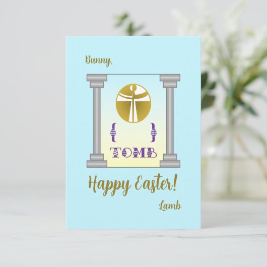 空の墓 カード (スタンド正面)