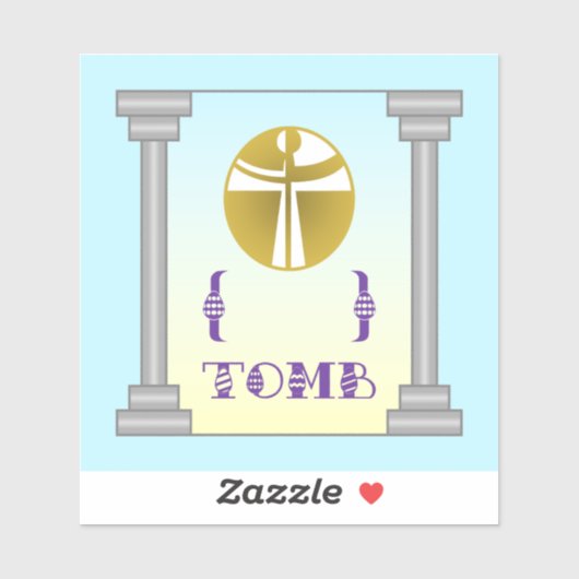 空の墓 シール (シート)