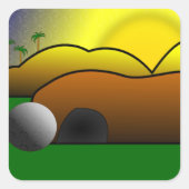 空の墓 スクエアシール (正面)