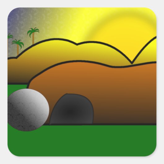 空の墓 スクエアシール (正面)