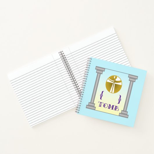 空の墓 ノートブック (内部)