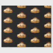 空の墓 ラッピングペーパー (フラット)