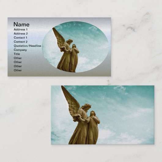 空の天使 名刺 (正面/裏面)