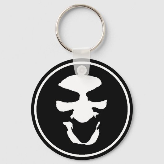 空の宇宙アイコンキーカイン キーホルダー (正面)