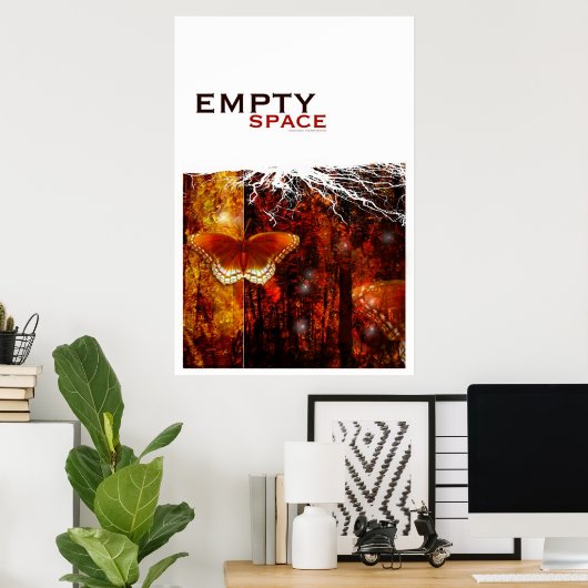 空の宇宙 ポスター (ホームオフィス)