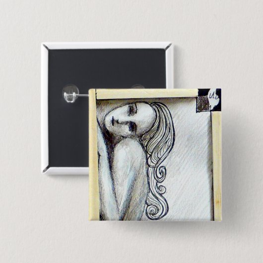 空の宇宙 缶バッジ (正面&裏面)