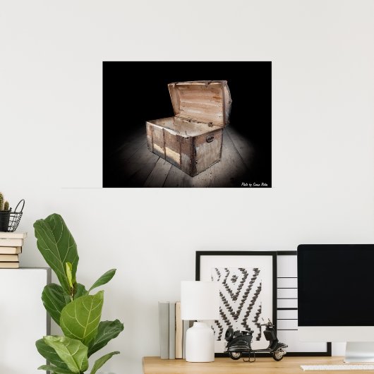 空の宝箱 ポスター (ホームオフィス)