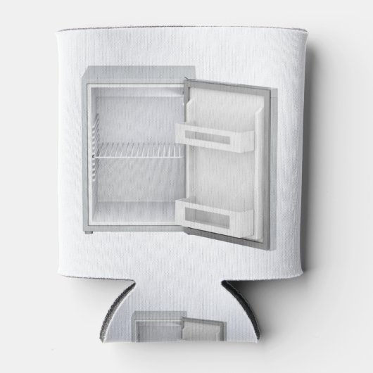 空の小さい冷蔵庫 缶クーラー (正面)