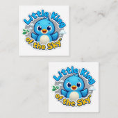 空の小さな王 スクエア名刺 (正面/裏面)