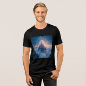 空の峰 トライブレンドTシャツ (正面全面)