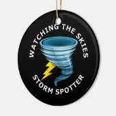 空の嵐の監視人の監視 セラミックオーナメント (左)