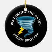 空の嵐の監視人の監視 セラミックオーナメント (裏面)