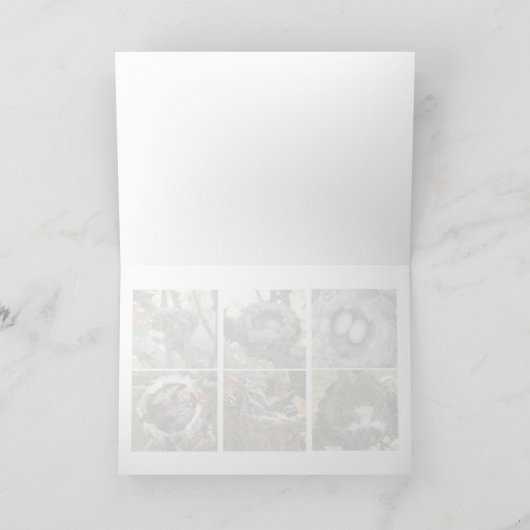 空の巣の物語 カード (内部)