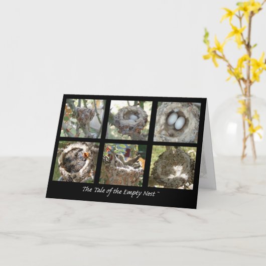 空の巣の物語 カード (黄色い花)