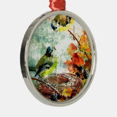 空の巣の雑談 メタルオーナメント (右)