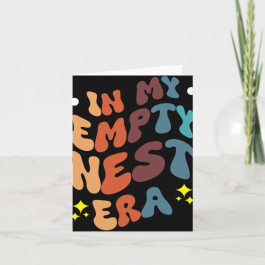 空の巣時代の私 カード (正面)