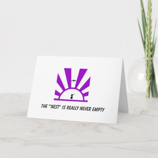 空の巣 カード (正面)