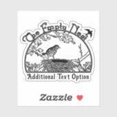 空の巣 シール (シート)