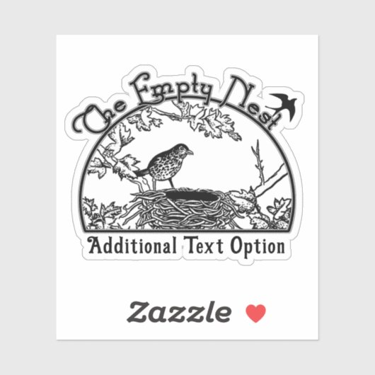 空の巣 シール (シート)