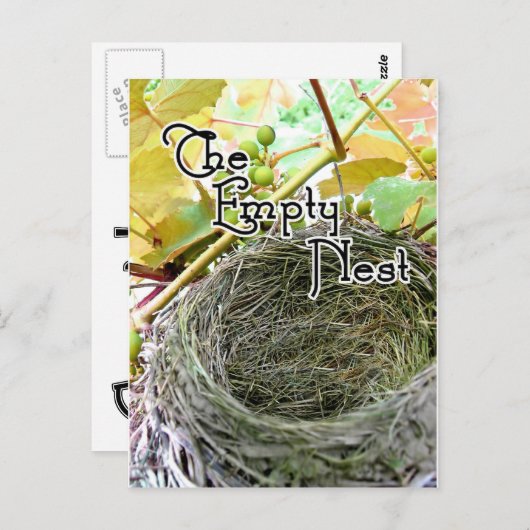 空の巣 ポストカード (正面/裏面)