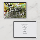 空の巣 名刺 (正面/裏面)