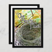 空の巣 招待状 (正面/裏面)