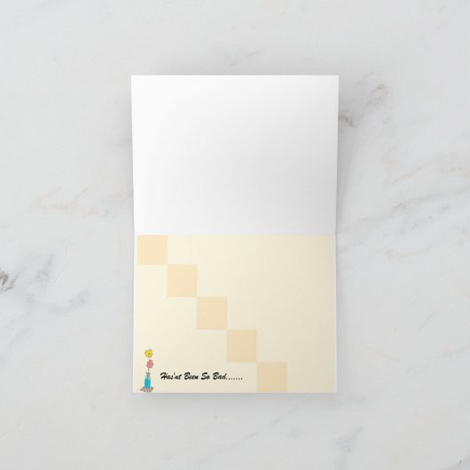 空の巣Notecard カード (内部)